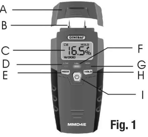 how to use general mmd4a moisture meter|ndi moisture meter manual.